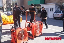 원주소방서 소방차량·정비 점검 나서
