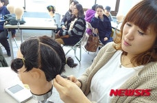 헤어 미용은 내가 최고, 태백여성교양학습회관 개강