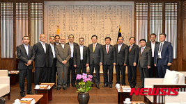정의화 국회의장, 이란 건강보험청 대표단 접견