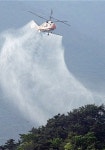 경산시, 소나무재선충병 항공방제 실시