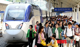여수엑스포역 KTX 이용객 대폭 증가