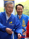 조영택 후보 지원 사격 문재인 대표