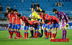 우루과이에 1:0 승리한 한국