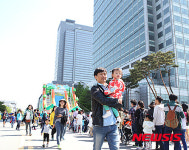 놀이동산으로 변신한 삼성디지털시티