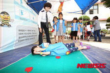 몸에 불이 붙었을땐 이렇게!