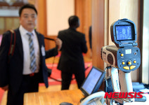 청와대에 설치된 열화상카메라