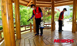 경기 화성 동탄지역 방역활동