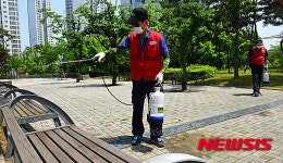 경기 화성 동탄지역 방역활동