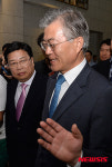 대전고등법원 찾은 문재인 대표