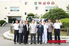 김진국 경남농협본부장, 부산우유조합 방문 격려