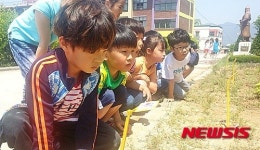 증평 삼보초등생 학교 숲과 친구해요