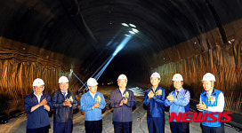 국내 최장 율현터널 50.3km 관통