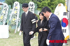 故 조남혁 경기도의원 유족 영결식 입장