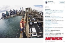 브루클린다리 '셀피' 한 장, 가슴 쓸어내린 美