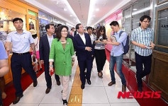 박원순 서울시장, 민생현장 방문