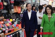 박원순 서울시장, 민생현장 방문