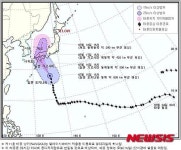제11호 태풍 낭카 북상…16일 남·동해상 영향