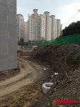 영천 신규 아파트 건설현장 안전불감증