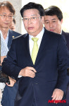 대전지방고등법원에 출석하는 권선택 대전시장