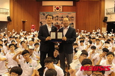 진해고등학교, 호국영웅 감사편지쓰기 캠페인