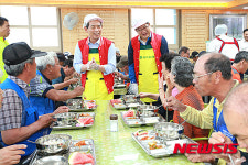 중복맞이 배식봉사