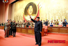 北 김정은 제4차 전국노병대회 참석, 연설과 격려