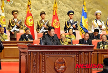 北 김정은 제4차 전국노병대회 참석, 연설과 격려