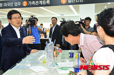 황교안 총리, 세종시청 방문
