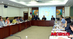 배드민턴 전용국제경기장 전주 유치 타당성 설명 중