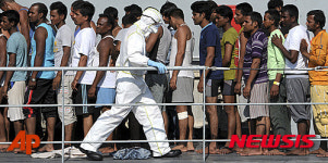 이탈리아로 온 불법 이주자들