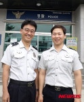 자살기도자 살린 충주경찰서 정석배 경위와 김경표 순경