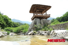 화천군 화음동정사지 삼일정과 송풍정 새단장