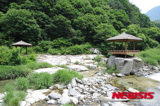 화천군 화음동정사지 삼일정과 송풍정 새단장