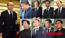 故 이맹희 회장 빈소 찾은 경제인들