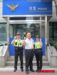 안양동안서 비산지구대, 기지 발휘로 자살기도자 구조