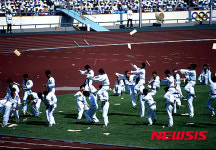 서울올림픽 개막식 태권도 시범