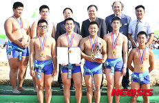 진주남중학교, 학산김성률배 전국장사씨름대회 우승