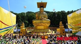 세계 최대 약사여래불 좌상 서울약사대불