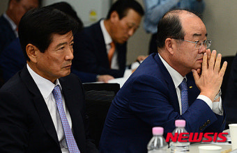[2015국감]국감 참석한 대우조선해양 전·현직 사장