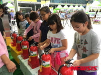 창원 봉림초, 민방위대 창설 기념식서 안전체험