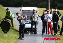 데상트코리아 먼싱웨어 매치플레이 4강전, 이동민 트러블샷