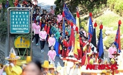 정조대왕, 행차시연