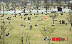 망원한강공원서 가을소풍 즐겨요