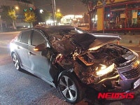 부평서 20대 음주운전 화물차량 받아 2명 부상