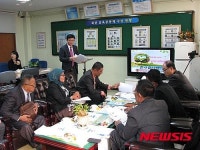 인도네시아 보건 관계자, 곡선초교서 학교보건 연수