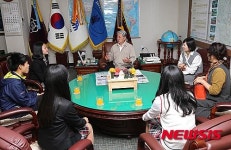 삼척 임원중학교, 삼척시청서 진로체험활동