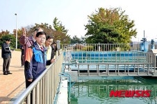 신흥정수장 현장 점검하는 한웅재 익산시장 권한대행