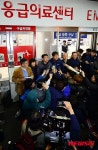 긴급 기자회견 갖는 정현찬 가톨릭농민회 회장