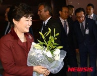 박 대통령, G20 참석차 터키 도착