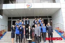 통영 동원중 명예경찰소년단, 학교폭력 예방 전국 1위